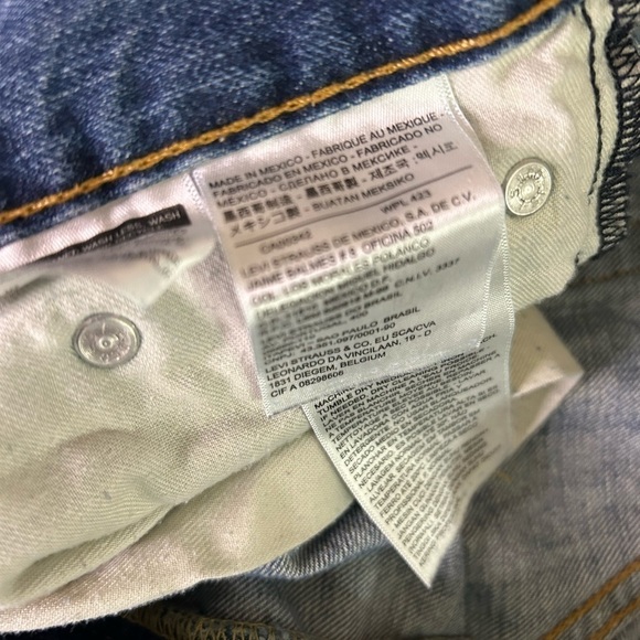 Levi Strauss 511 Slim Fit Straight Distressed Men's Jeans ~ Used ~ Size: 30X32 - Picture 13 of 15